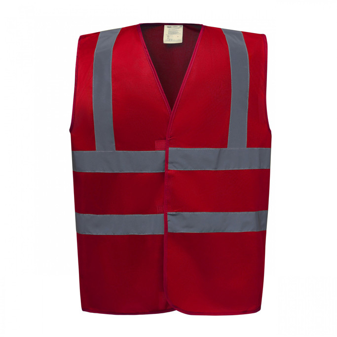 Gilet haute visibilité - Toptex - fermeture velcro - 100% polyester  - taille 3XL - coloris au choix