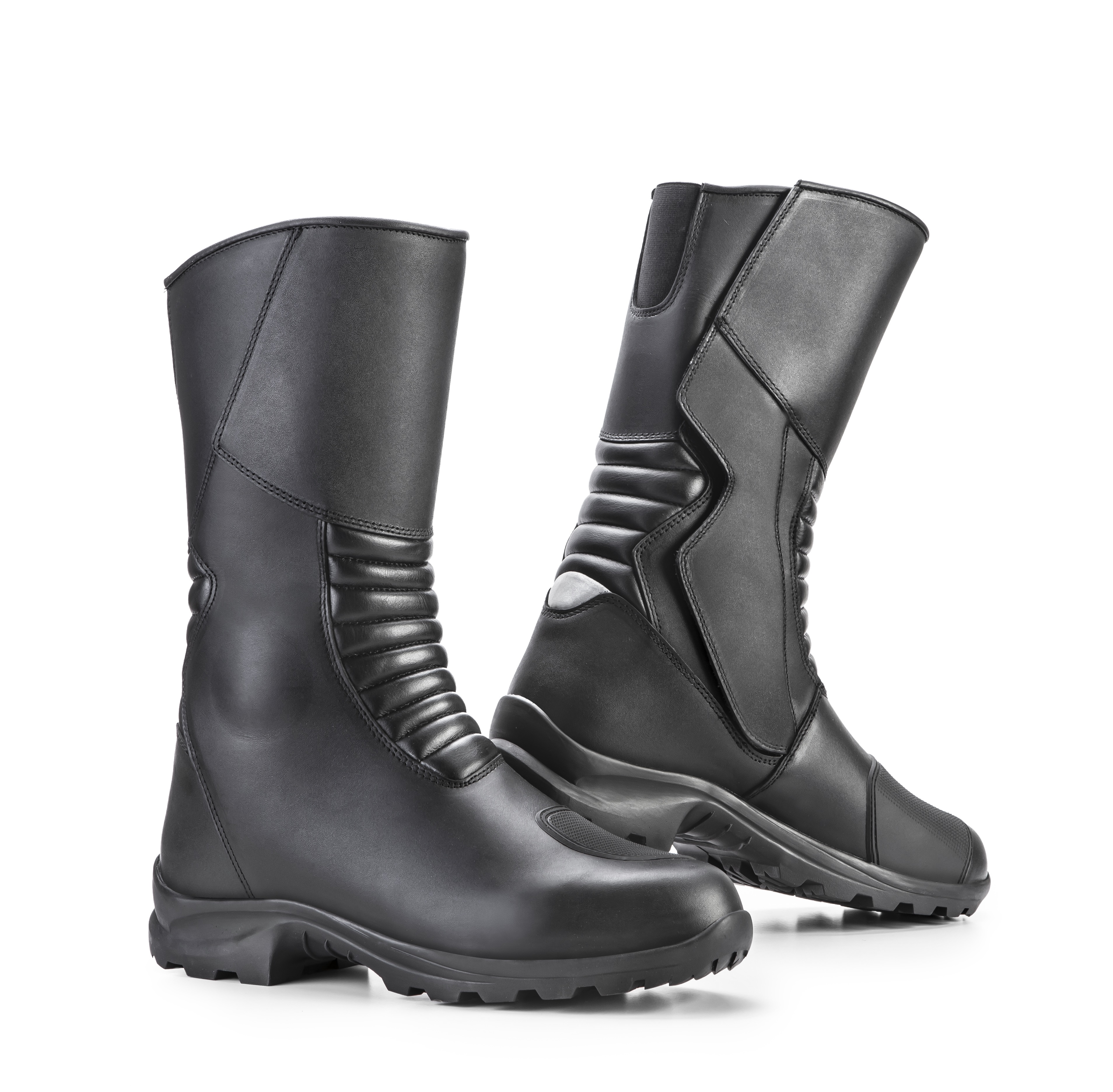 Bottes de moto montantes Jolly 7010-GA doublure Gore-Tex - noires