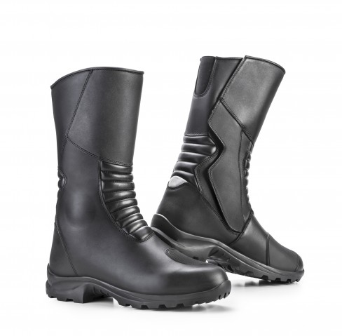Bottes de moto montantes Jolly 7010-GA doublure Gore-Tex - noires