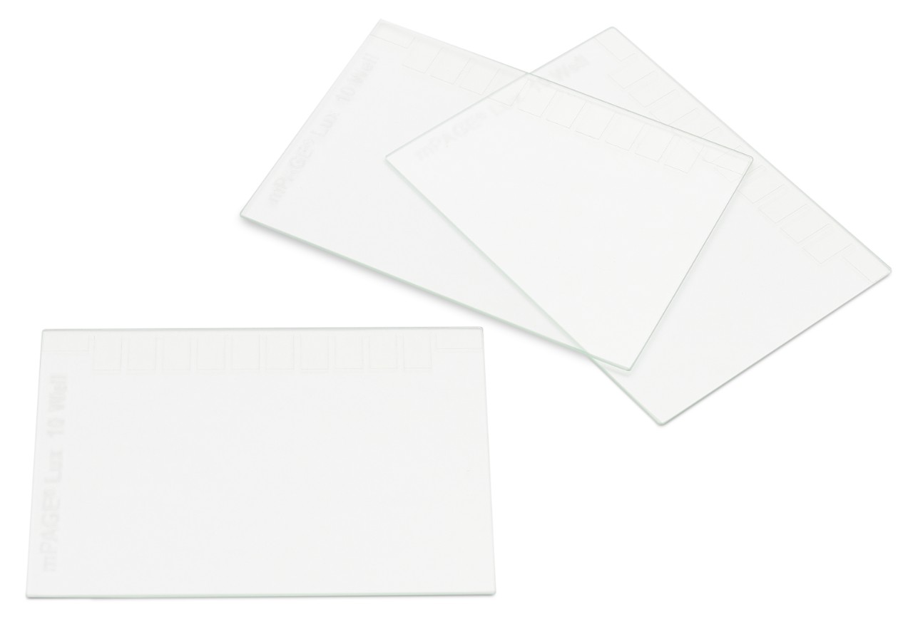 Plaque courte avec masque mPAGE® Lux Masked Short Plates, 10 wells, x5