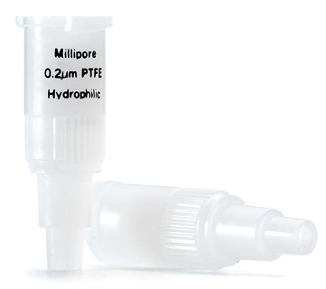 Filtre seringue millex HPLC, membrane ptfe hydrophile, non-stérile, porosité 0,20 µm, diamètre 4 mm, x100