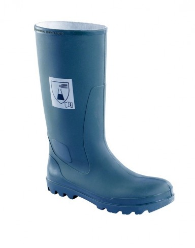 Bottes de chimie - Etche Sécurité - élastomère - bleu - taille au choix