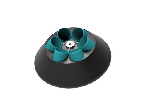 Rotor angulaire 6 positions pour MIKRO 220 et 220 R 6 x 50 ml - 6 000 tr/min soit 4 025g