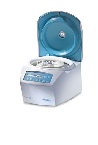 Microcentrifugeuse ventilée MIKRO 185 capacité maximale 48 ml - vitesse maximale de 14 000 tr/min