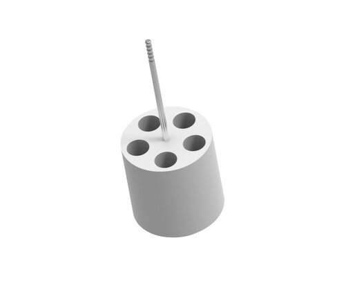 Portoir pour 5 microtubes 1,5/2 ml pour nacelle 1481, 1490 et 1495