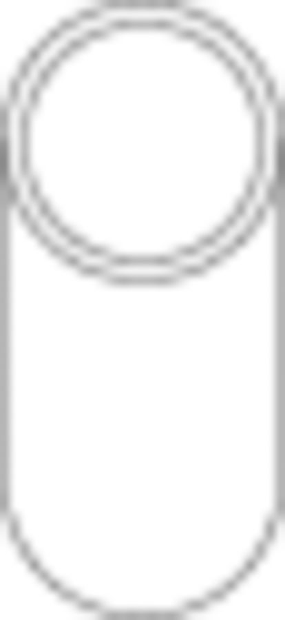 Portoir pour 1 tube de 100ml - 44 x 100mm pour nacelle 1425