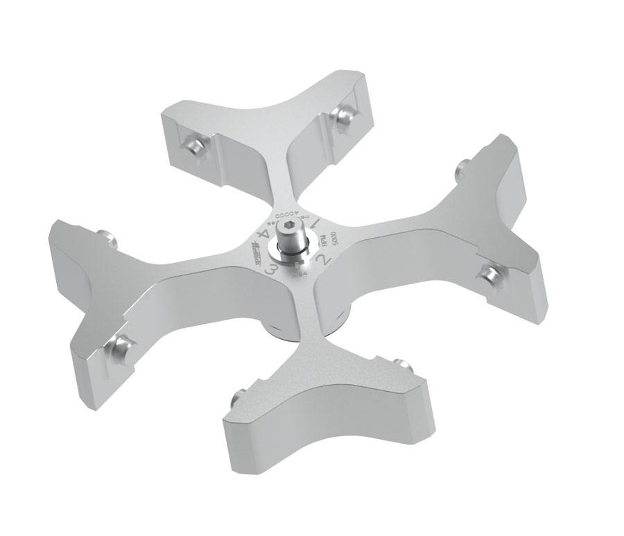 Rotor libre 4 positions pour Universal 320/320 R 4 x 100 ml - 5 000 tr/min