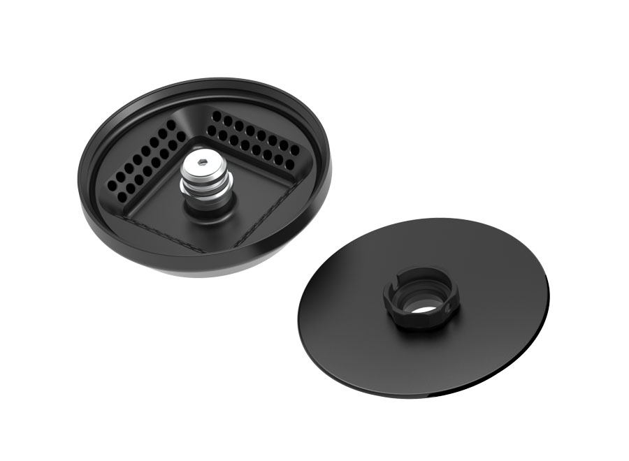 Rotor angulaire 64 positions x 0,2 ml - ou 8 barrettes PCR 13 000 tr/min - couvercle étanche inclus