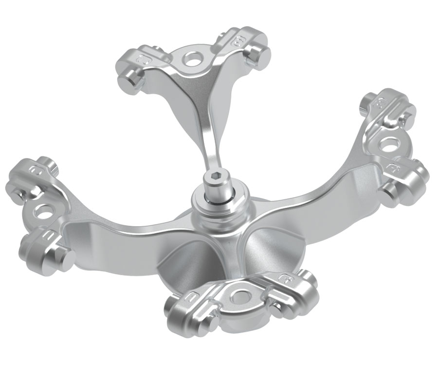 Rotor libre 4 positions pour Universal 320 ® 4 x 50 ml - 4 500 tr/min