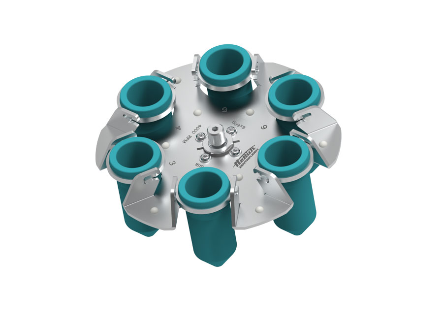 Rotor libre 6 positions pour Rotofix 32A et Universal 320 R 6 x 50 ml - 4 000 tr/min