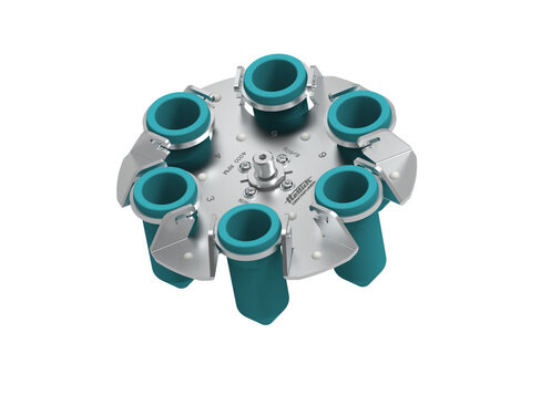Rotor libre 6 positions pour Rotofix 32A et Universal 320 R 6 x 50 ml - 4 000 tr/min