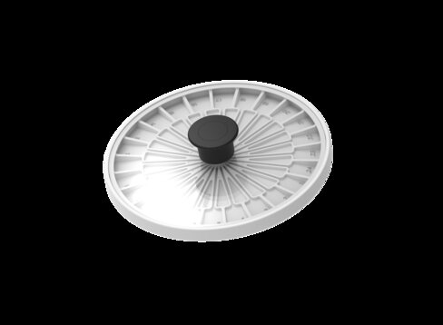 Rotor pour 24 capillaires pour Universal 320/320 R couvercle avec abaque de lecture. 15000 tr/min max