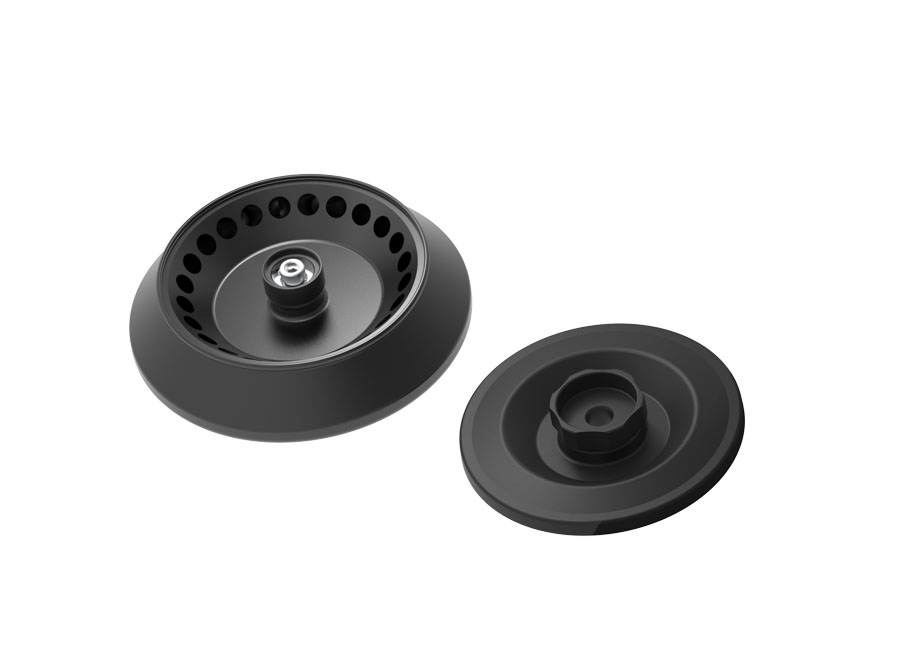 Rotor angulaire 24 positions pour MIKRO 200/200R 24 x 1,5/2ml - 15 000 tr/min - couvercle étanche inclus