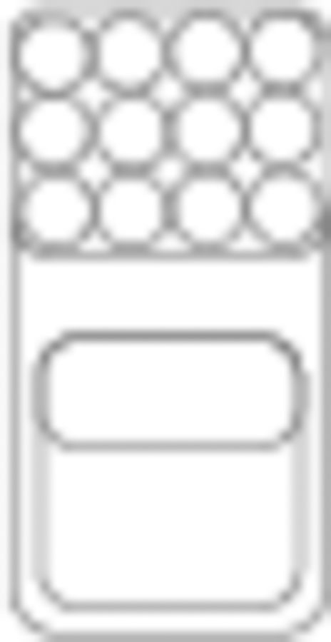 Portoir pour 12 tubes de 12 x 100mm pour nacelle 1427