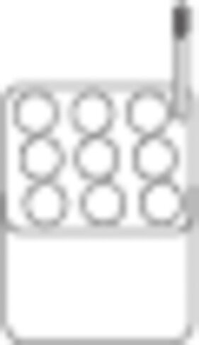 Portoir pour 9 microtubes 1,5/2ml pour nacelle 1366 et 1427
