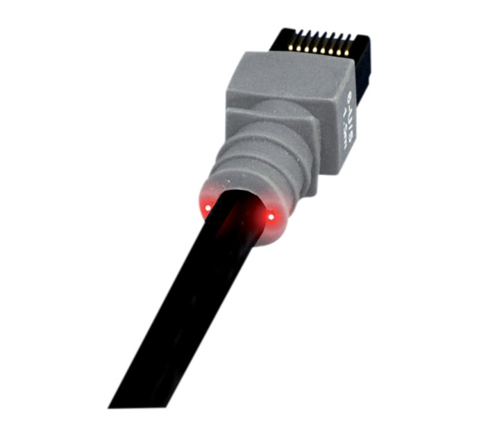 Câble RJ45 Catégorie 6 U/FTP LSOH noir - 1,2 m - PATCHSEE 6-F/4