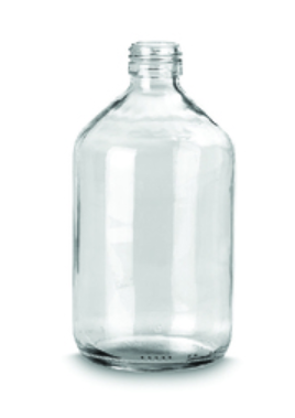 Bouteille veral pp28 clair verre 500 ml x 33