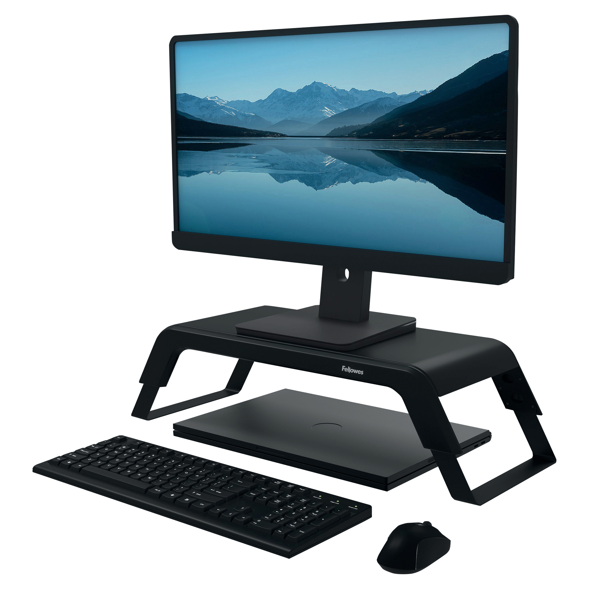 Support ordinateur portable - Fellowes - hana - noir