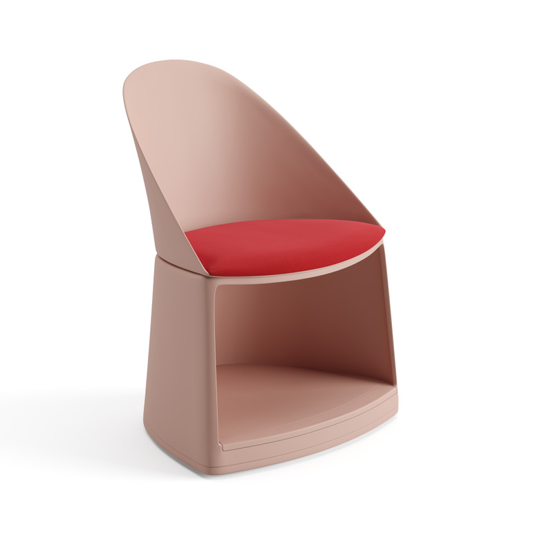 Chauffeuse Cila Go - assise tissu - sur roulettes