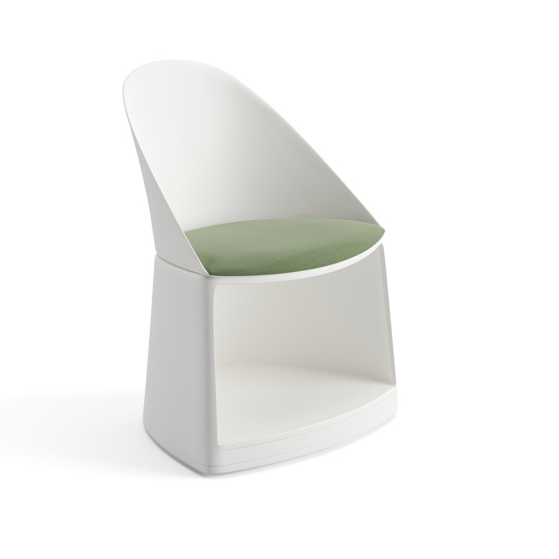 Chauffeuse Cila Go - assise tissu - sur roulettes