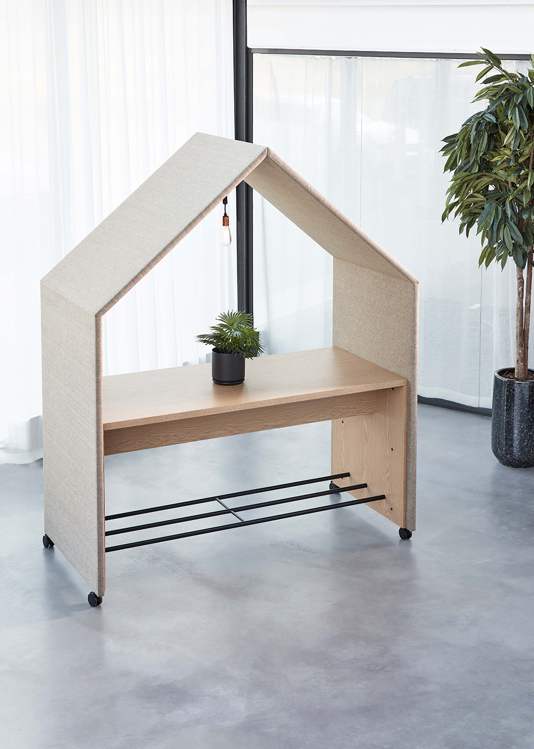 Espace confidentiel de travail mobile Half Hut Gem