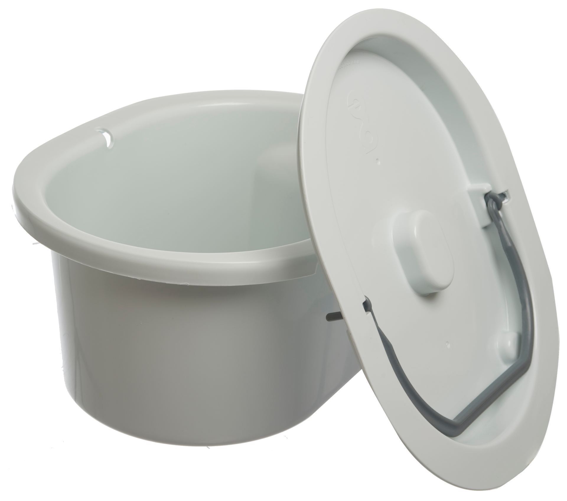 Surélevateur de toilettes XXL Big John - hauteur variable, avec 2 accoudoirs - poids limite 318 kg