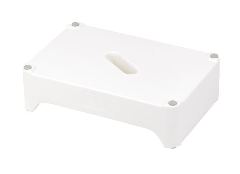 Marche-pied Ashby step two - réversible - 2 hauteurs (10 ou 15 cm) - rouge