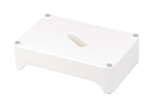 Marche-pied Ashby step two - réversible - 2 hauteurs (10 ou 15 cm) - rouge