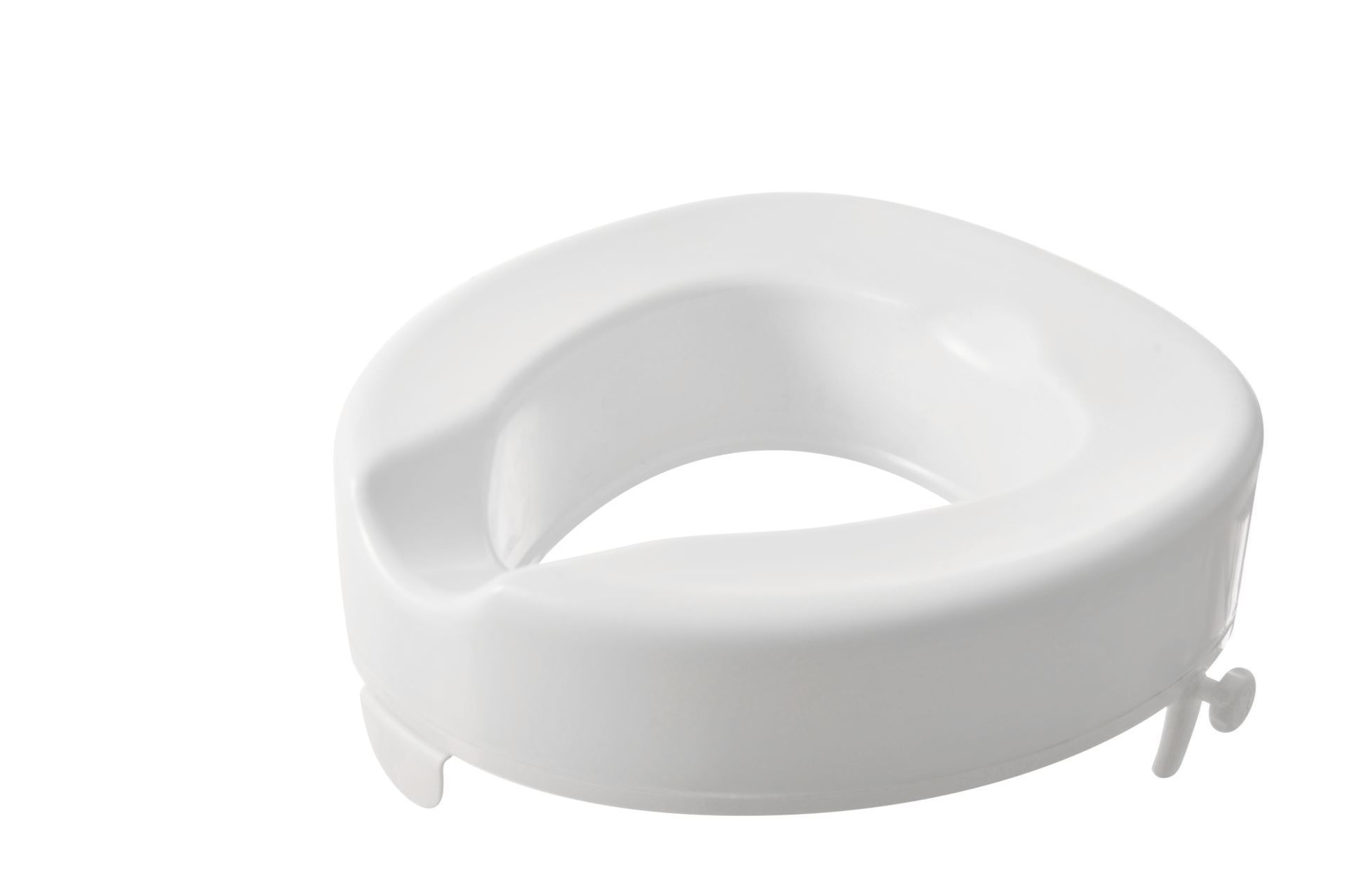 Rehausseur de toilettes Serenity - ep. 10 cm, clipsable poids supporté limite : 220 kg