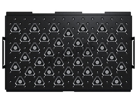 Plateforme 76 x 46 cm en résine phénolique pour 60 flacons erlenmeyer 125 ml Innova 44/44R