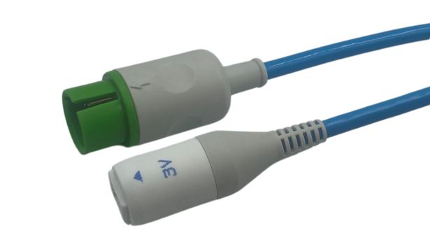 Câble ECG de raccordement Claravue - compatible 3 voies - 17 contacts males - 1 sachet de 1 câble