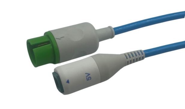 Câble ECG de raccordement Claravue - compatible moniteur Spac. Scout- 5 voies- 17 contacts males- 1 sachet 1 câble