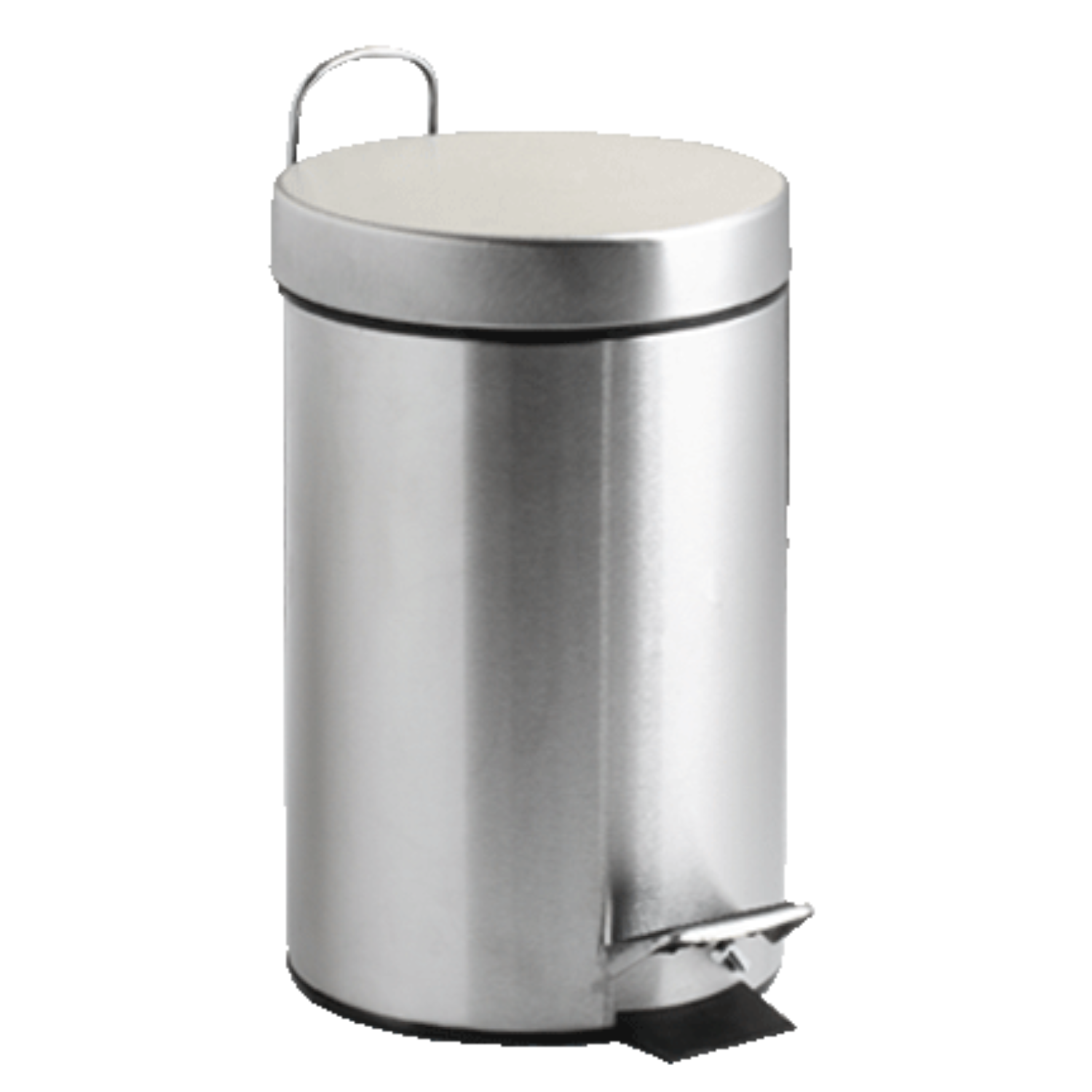 Poubelle à pédale 5 l - Inox - l'unité