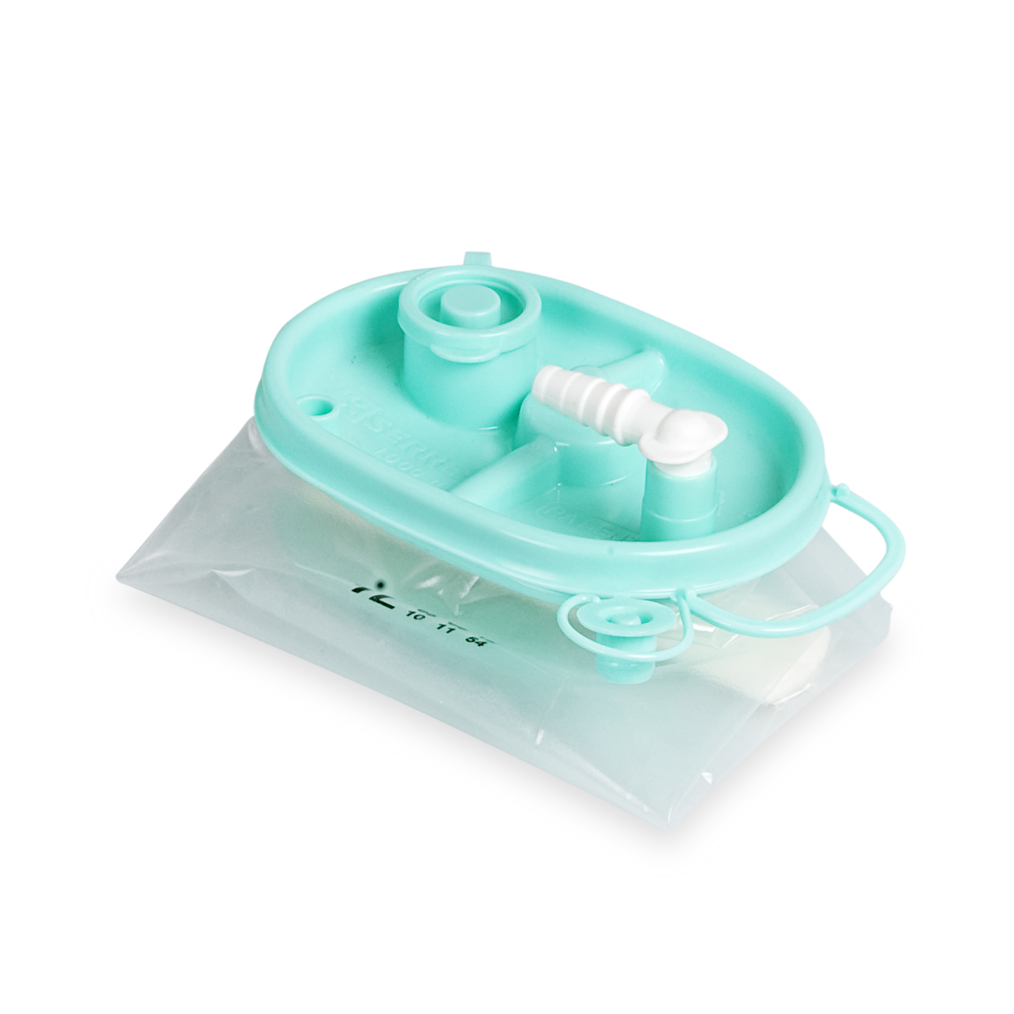 Poche d'aspiration usage unique Serres 1 L avec gélifiant - lot de 32 - pour dispositif à usage unique Accuvac et LSU