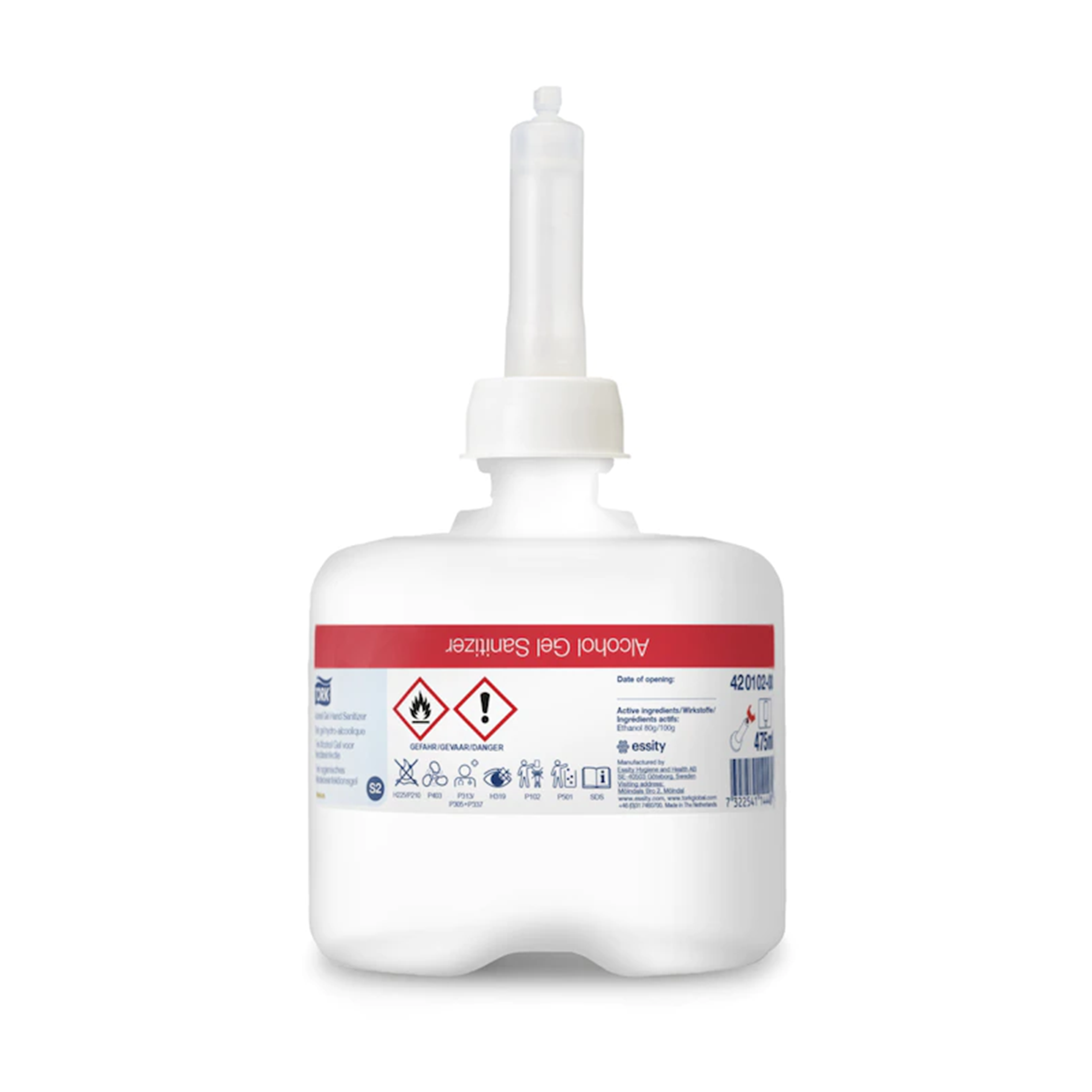 Gel hydroalcoolique - S2 - carton de 6 x 475 ml