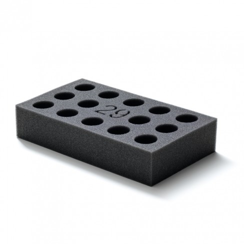 Rack portoir mousse pour Multi-TX5D 14 tubes diam 29mm