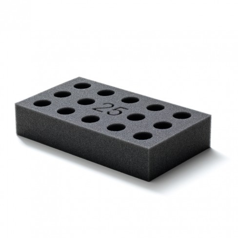 Rack portoir mousse pour Multi-TX5D 14 tubes diam 25mm