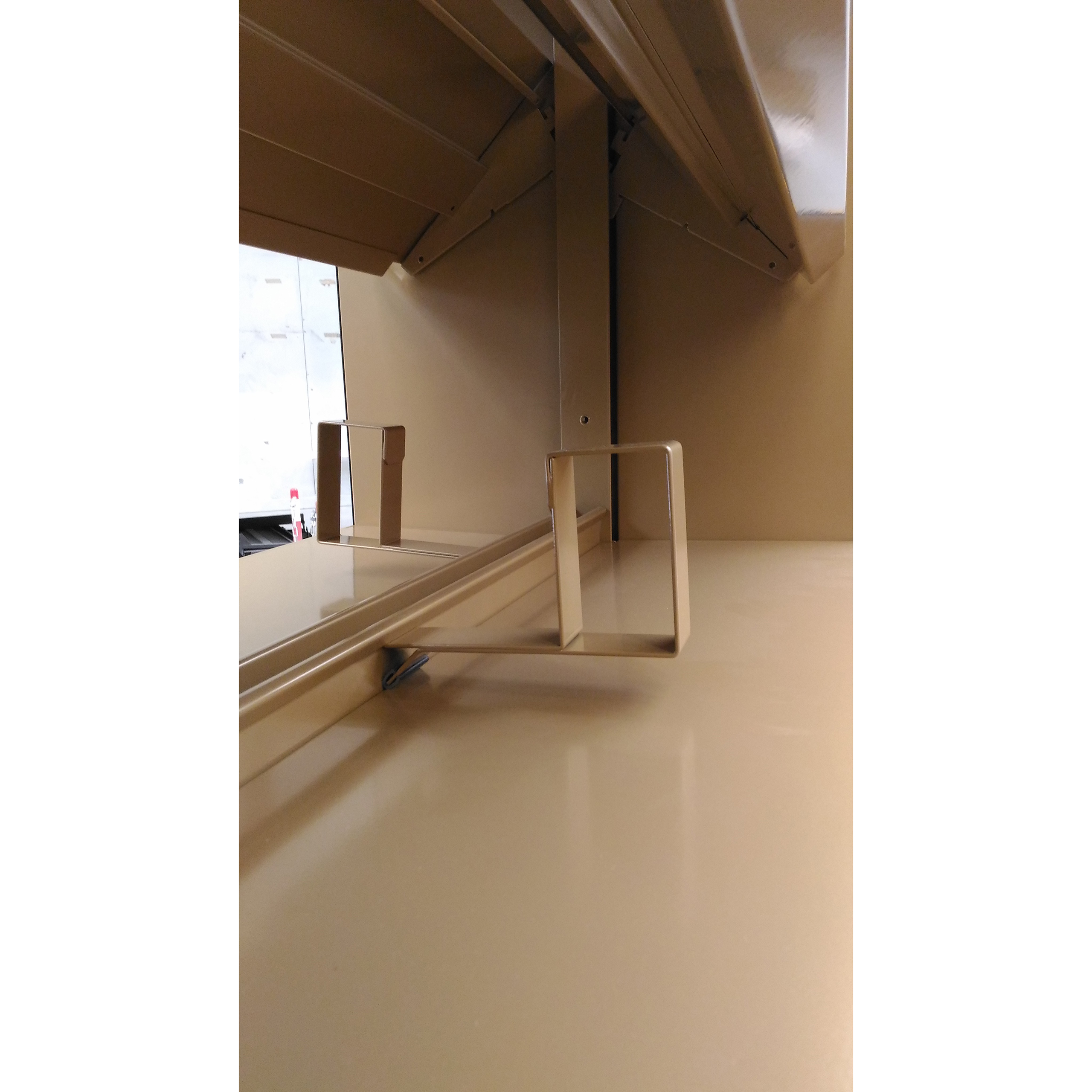 Serre-livres coulissant sur tablette Nova - métal - lot de 10