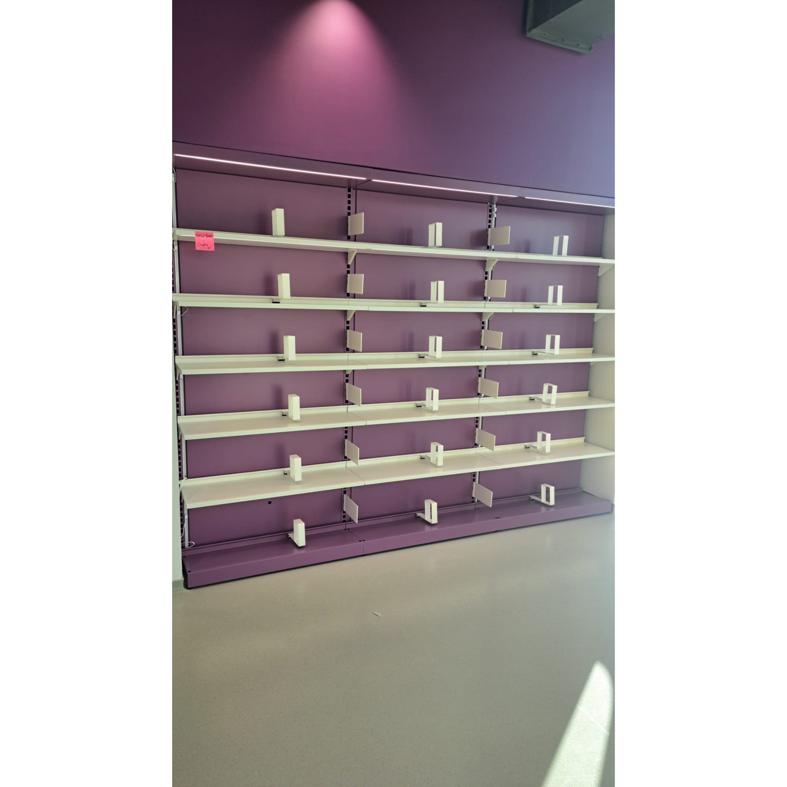 Serre-livres coulissant sur tablette Nova - métal - lot de 10