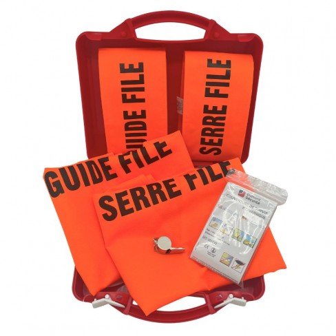 Kit d évacuation serre-file - mallette de secours en polypropylène