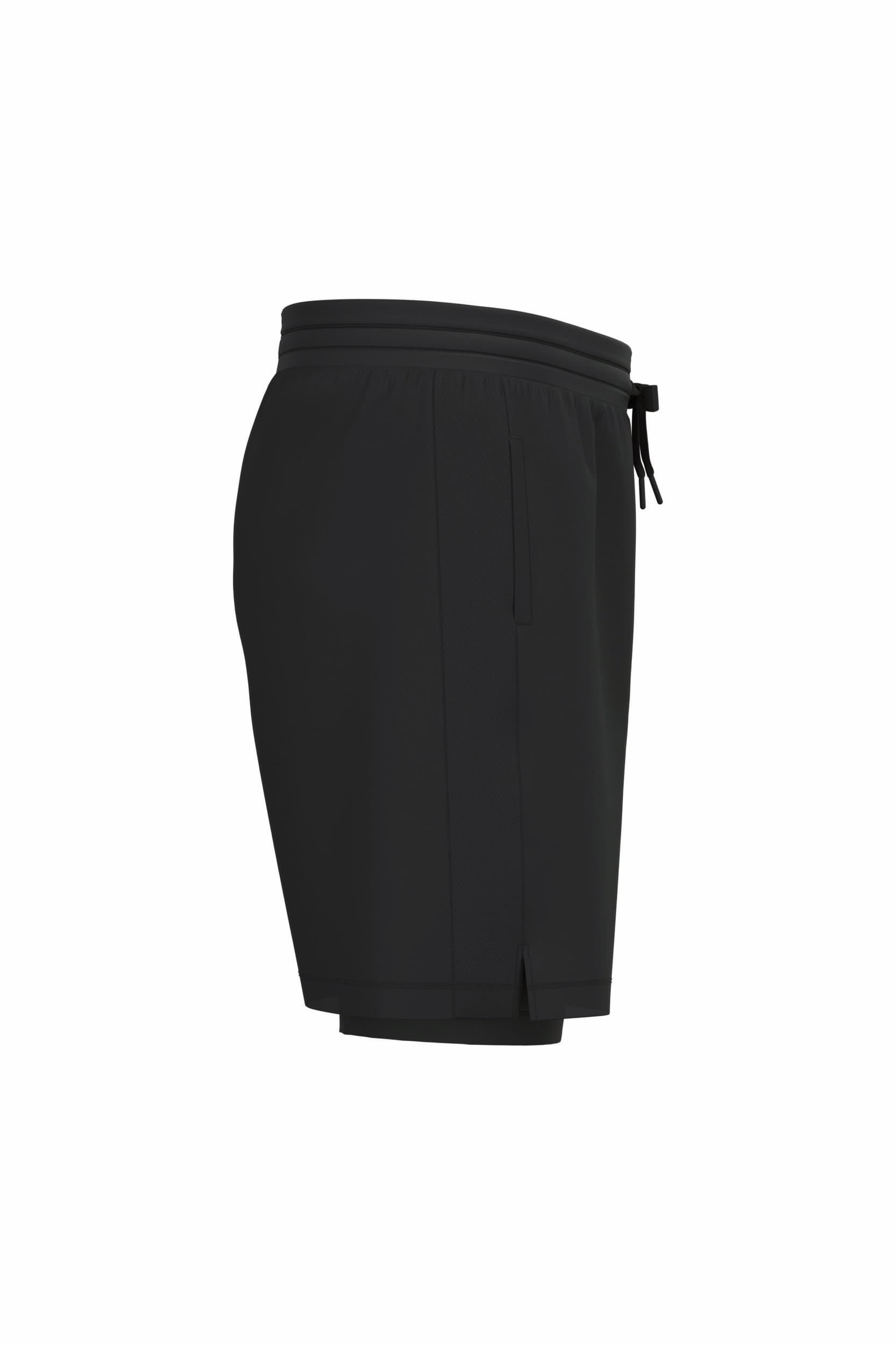 Short sport avec cuissard intégré - PA1032 - 100 % polyester - 140 g/m2