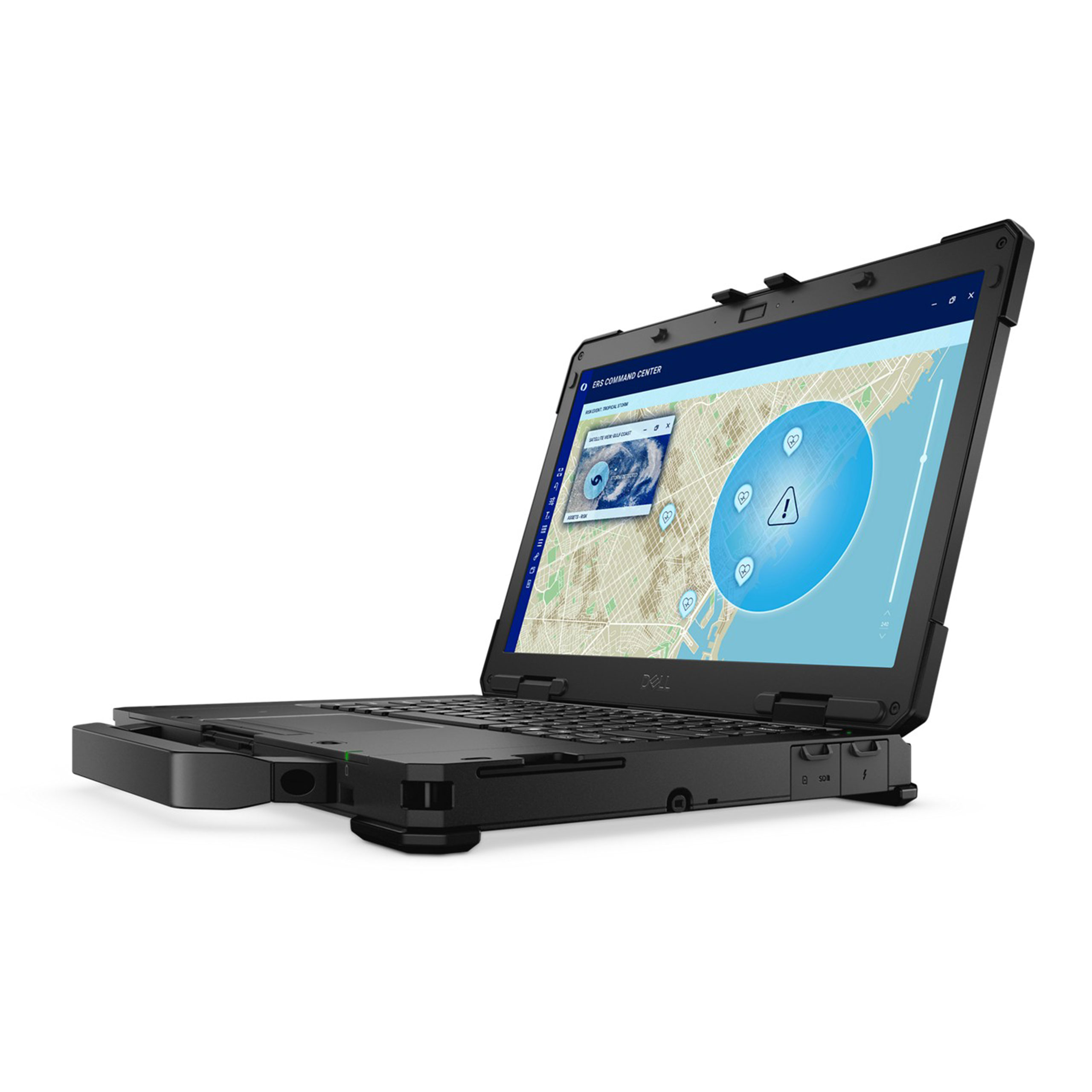 PC portable Dell Pro Rugged 14 - 14'' Ultra 5 135U - 8 Go - 256 Go - Windows 11 Pro - avec chargeur