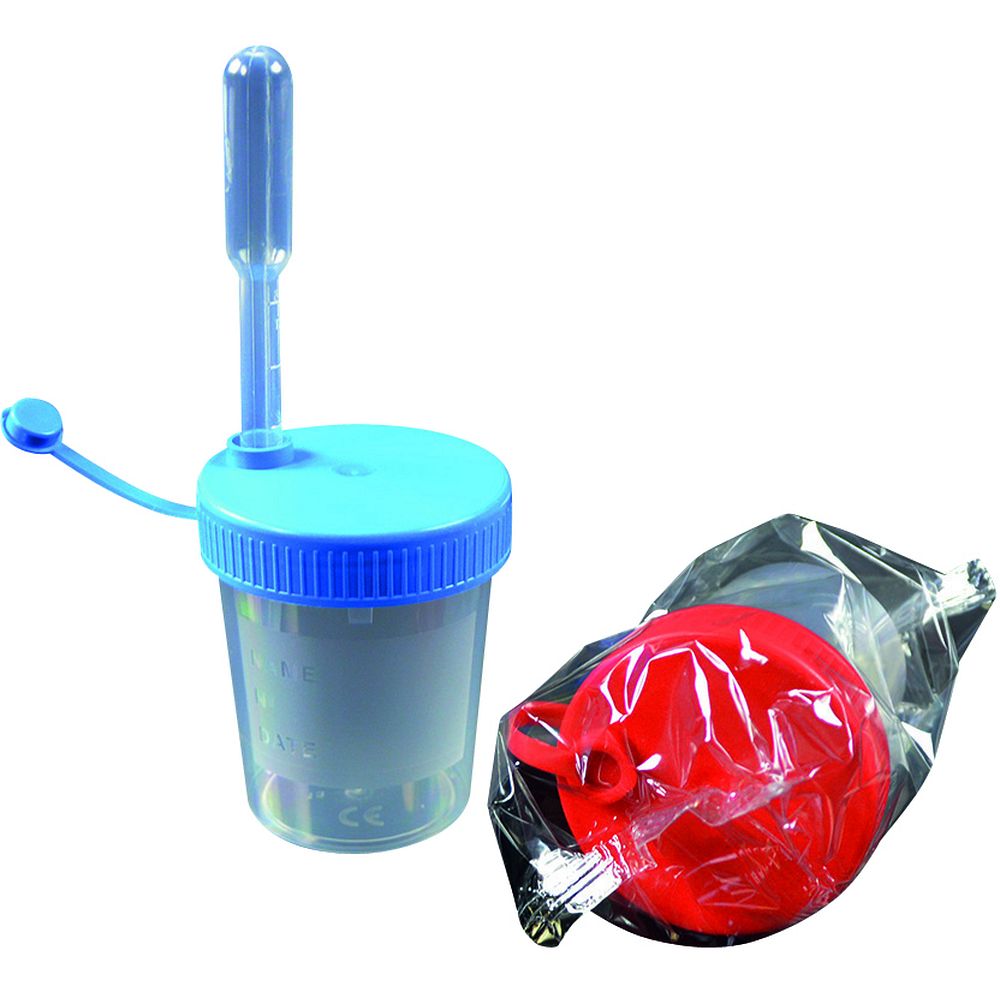 Flacon stérile pour urine avec orifice de prélevement x 200