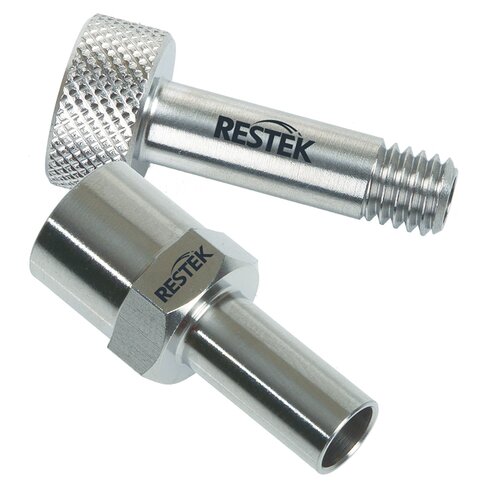 Ferrule compacte 1/16p en vespel (85%)/graphite (15%) D int 0,5 mm pour colonnes deD int 0,32 mm x 10