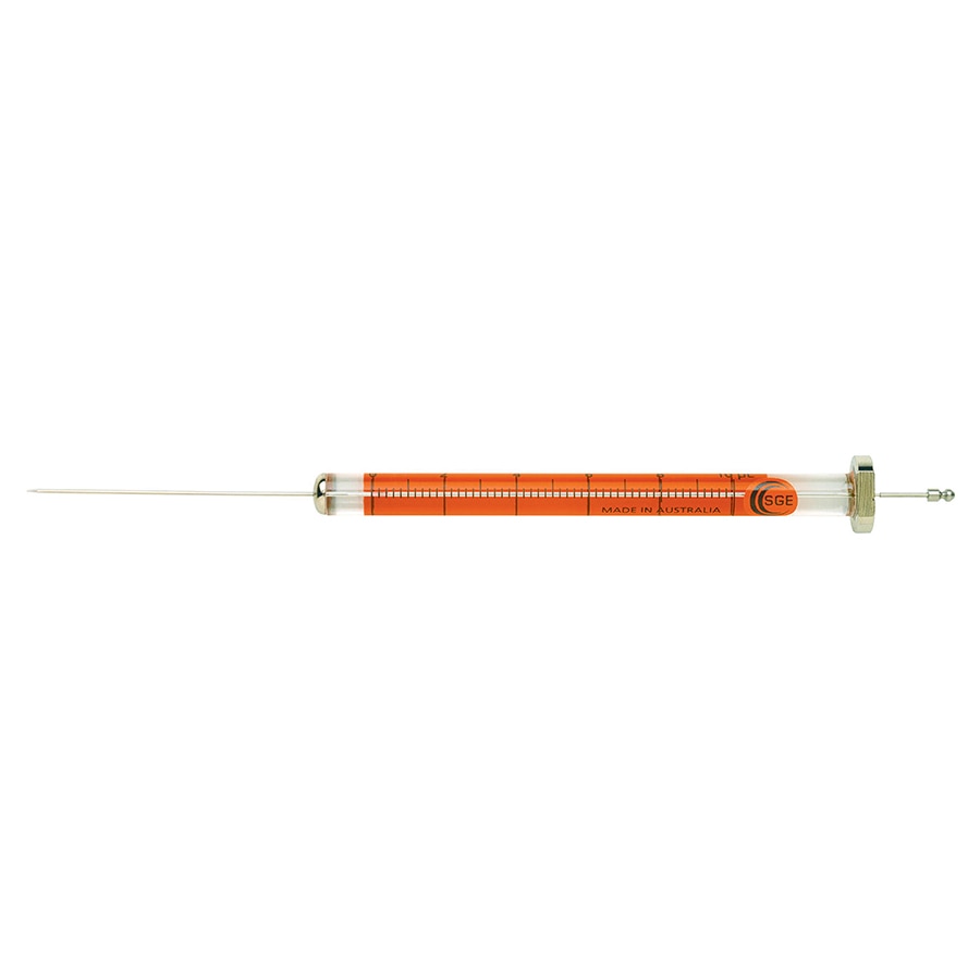 Seringue sge de 10 µl pour passeurs d échantillons ctc/leap aiguille fixe de 50 mm calibre 23 pointe conique