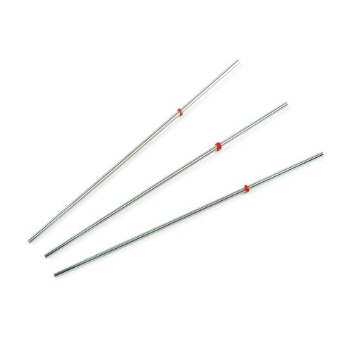 Tube capillaire en acier inoxydable longueur 10 cmD ext 1/16pD int 0,127 mm x 3