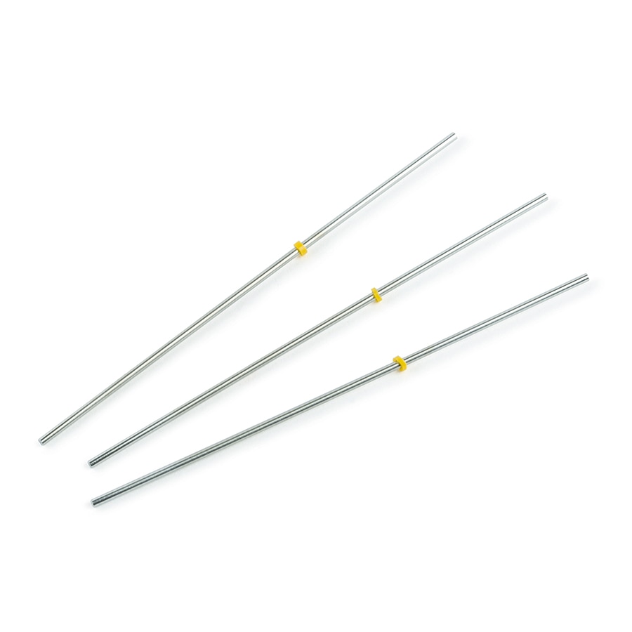Tube capillaire en acier inoxydable pour hplc longueur 10 cm ø ext 1/16pD int 0,178 mm jaune x 3