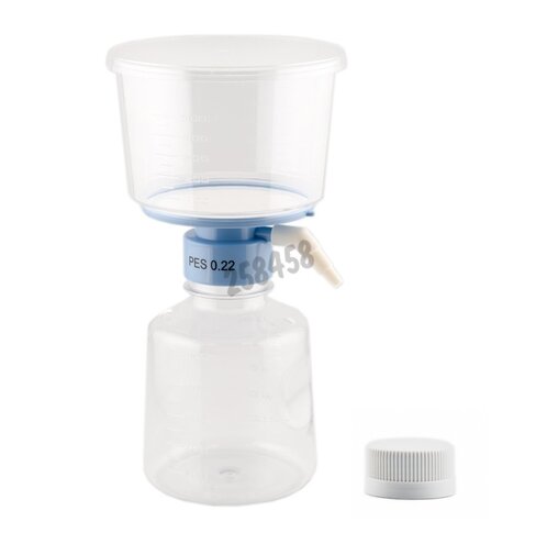 Unité de filtration Clearline 500 ml membrane PES 0,22 µm stérile x 12
