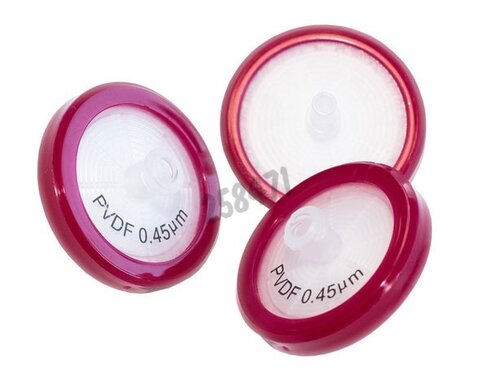 Filtre seringue Clearline PVDF 0,45 µm 33 mm hydrophobe stérile x 50