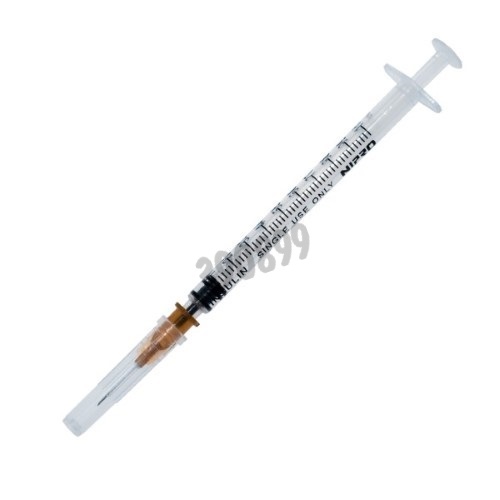 Seringue insuline 1 ml aiguille 26 g 1/2 x 100